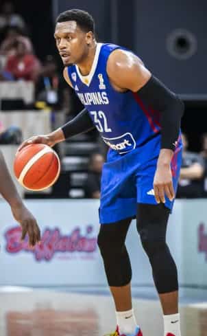 Justin Brownlee is in the United States getting treatment for his right leg and left knee.