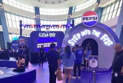 Pepsi makes an extra fizzy debut