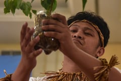 'Sayaw Kabataan para sa Kalikasan' competition during 19th Las Piñas Waterlily Festival