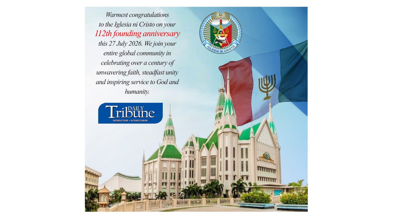 Iglesia ni Cristo’s 112th Founding Anniversary Greeting