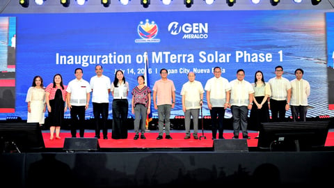 MGEN Inaugurates MTerra Solar Phase 1