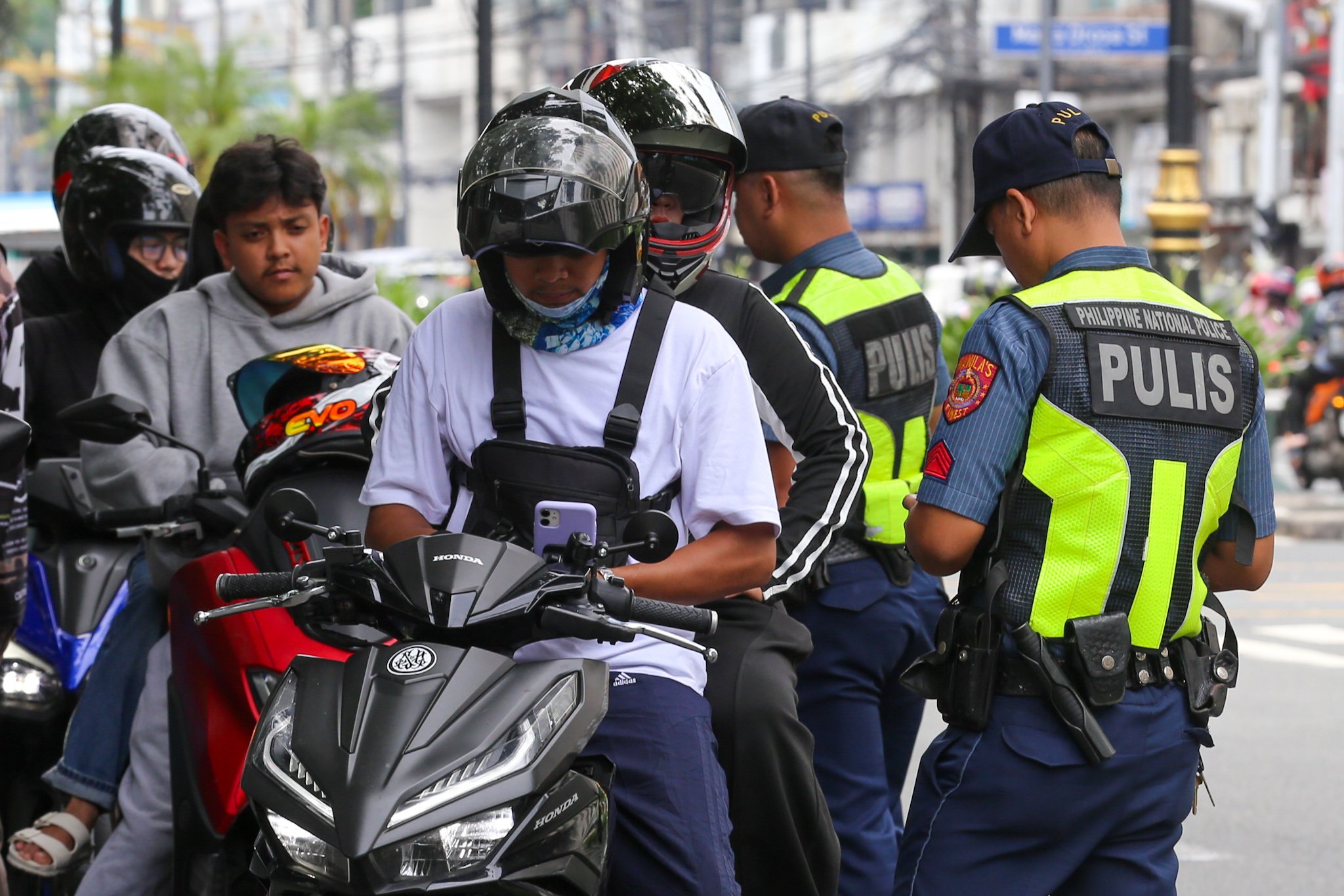 Police checkpoint
