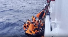 Search for 17 crews follows ship sinking