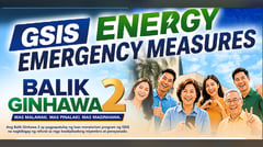 GSIS: Energy emergency measures
