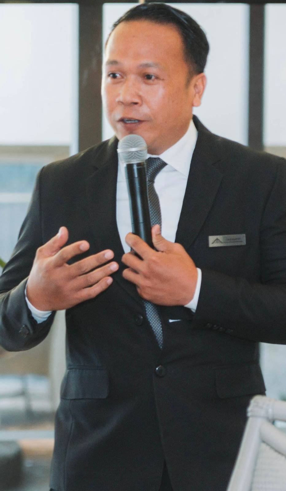 Director of Food and Beverage Lyle Kelvin Cajayon.
