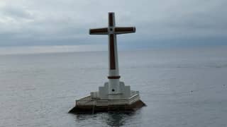 The Sunken Cemetery in Catarman, Camiguin stands as a reminder of the island’s volcanic history after the 1871 eruption of Mt. Vulcan submerged the former cemetery area. Today, it remains one of the province’s most recognized landmarks and a testament to nature’s power and resilience.