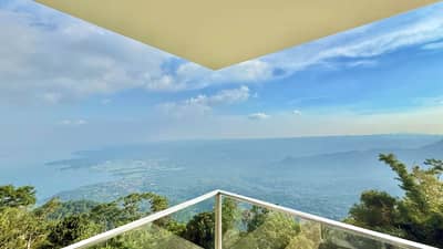 PANORAMIC view from the Presidential Suite.
