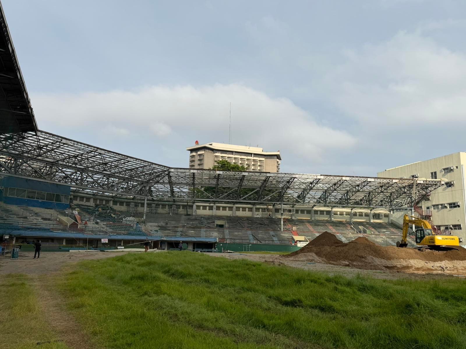 Rizal baseball field undergoes full-scale rehab