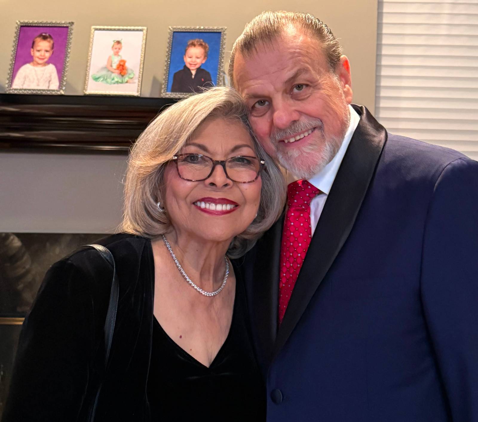 Sampson Lewkowicz always makes sure to find time with wife Ketty despite his busy schedule.