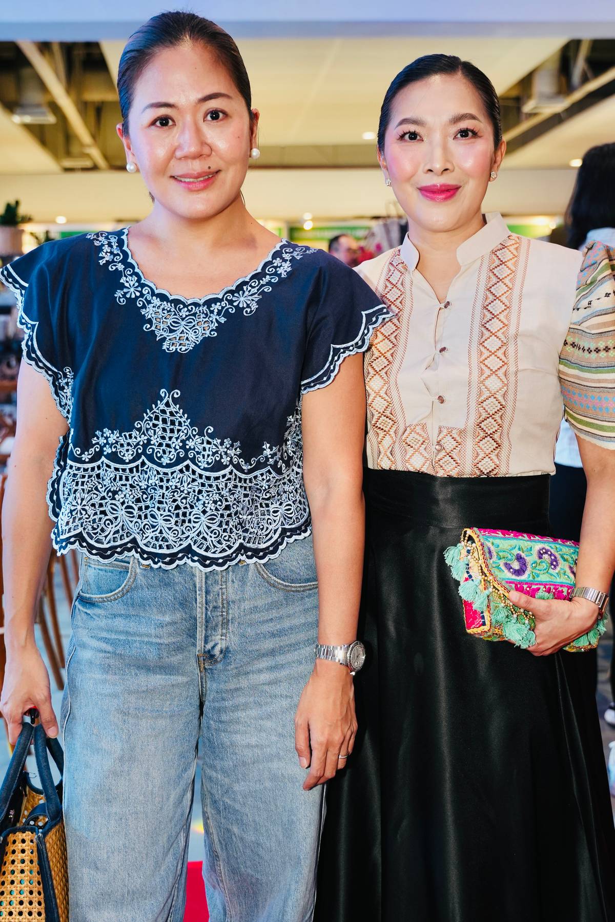 Casa Juan founder Michelle Fontelera, Potato Corner’s Kathryna Manalo.