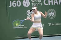 YERIN Lee of South Korea flaunts her might, making short work of Taylah Lessue of Australia, 6-0, 6-0, to capture the women’s title of the Oscar J. Hilado J60 World Tennis Championship Week 1 at the Rizal Memorial Tennis Center.