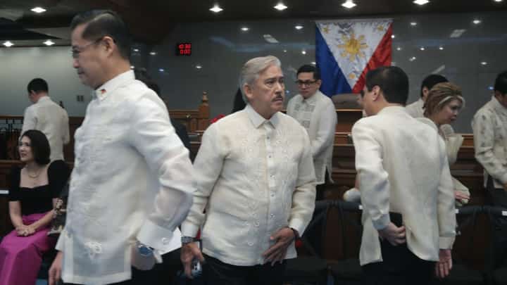 Senate president Sherwin Gatchalian leads the opening of the Second Regular Session of the 20th Congress on Monday, 27 July, 2026 in Pasay City.| Aram Lascano