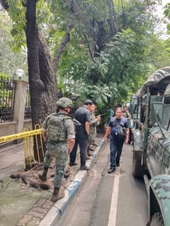 DOJ tracks trail after explosion