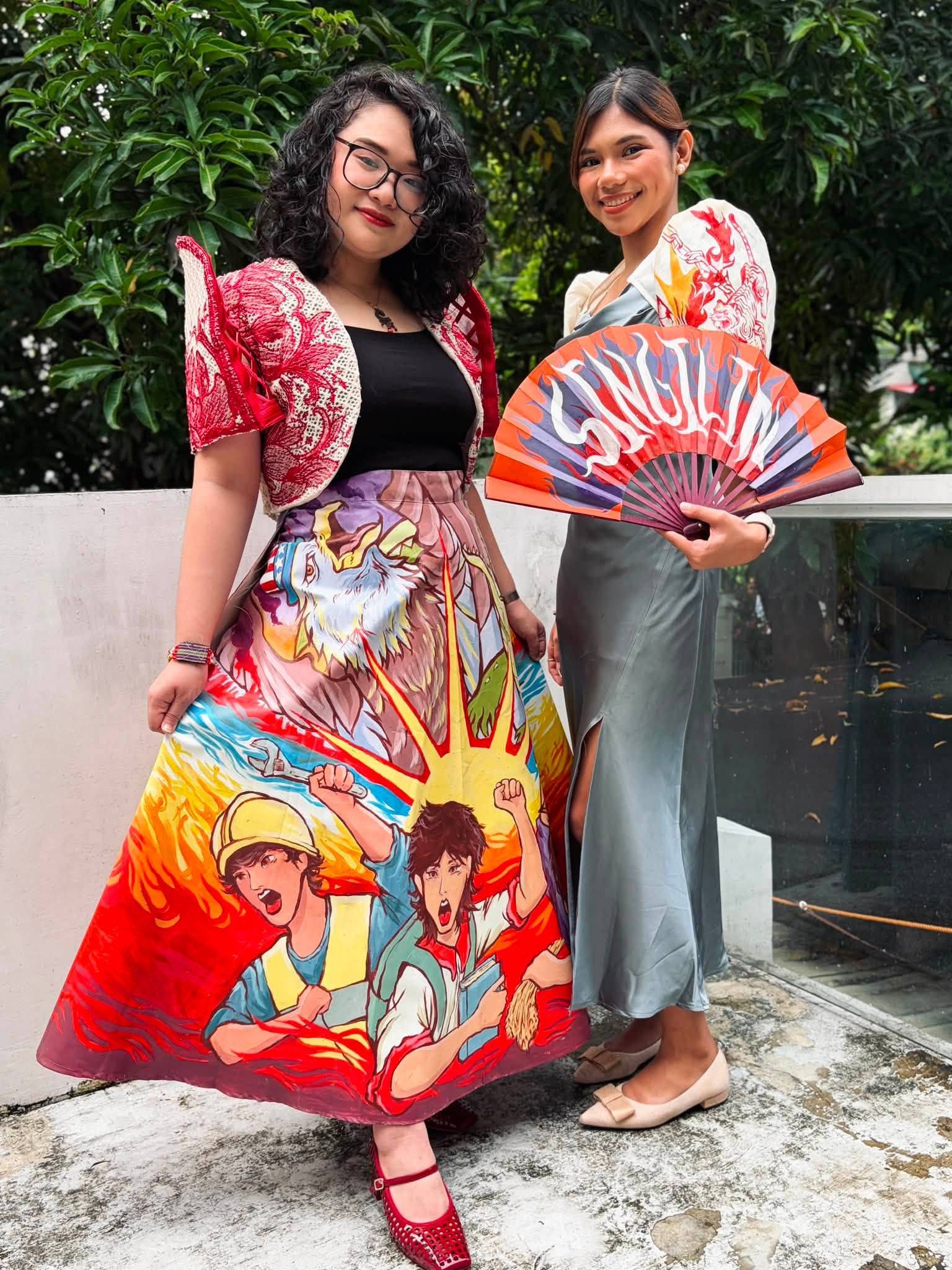 KABATAAN Party-list Representative Atty. Renee Co and University of Santo Tomas student leader Raven Racelis.