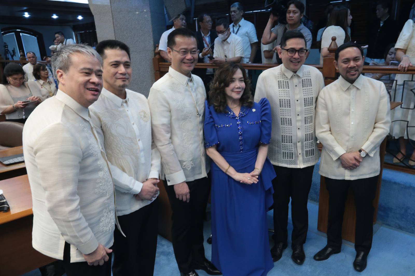Senate president Sherwin Gatchalian leads the opening of the Second Regular Session of the 20th Congress on Monday, 27 July, 2026 in Pasay City.| Aram Lascano