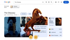 'The Odyssey' sends moviegoers to Google Search
