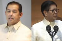 MARTIN Romualdez (left) and President Ferdinand Marcos Jr (right)