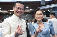 Senate president Sherwin Gatchalian leads the opening of the Second Regular Session of the 20th Congress on Monday, 27 July, 2026 in Pasay City.| Aram Lascano