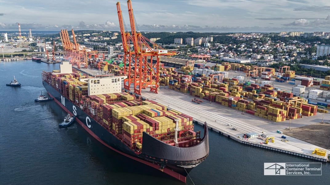 BCT handles largest vessel to call at Gdynia port