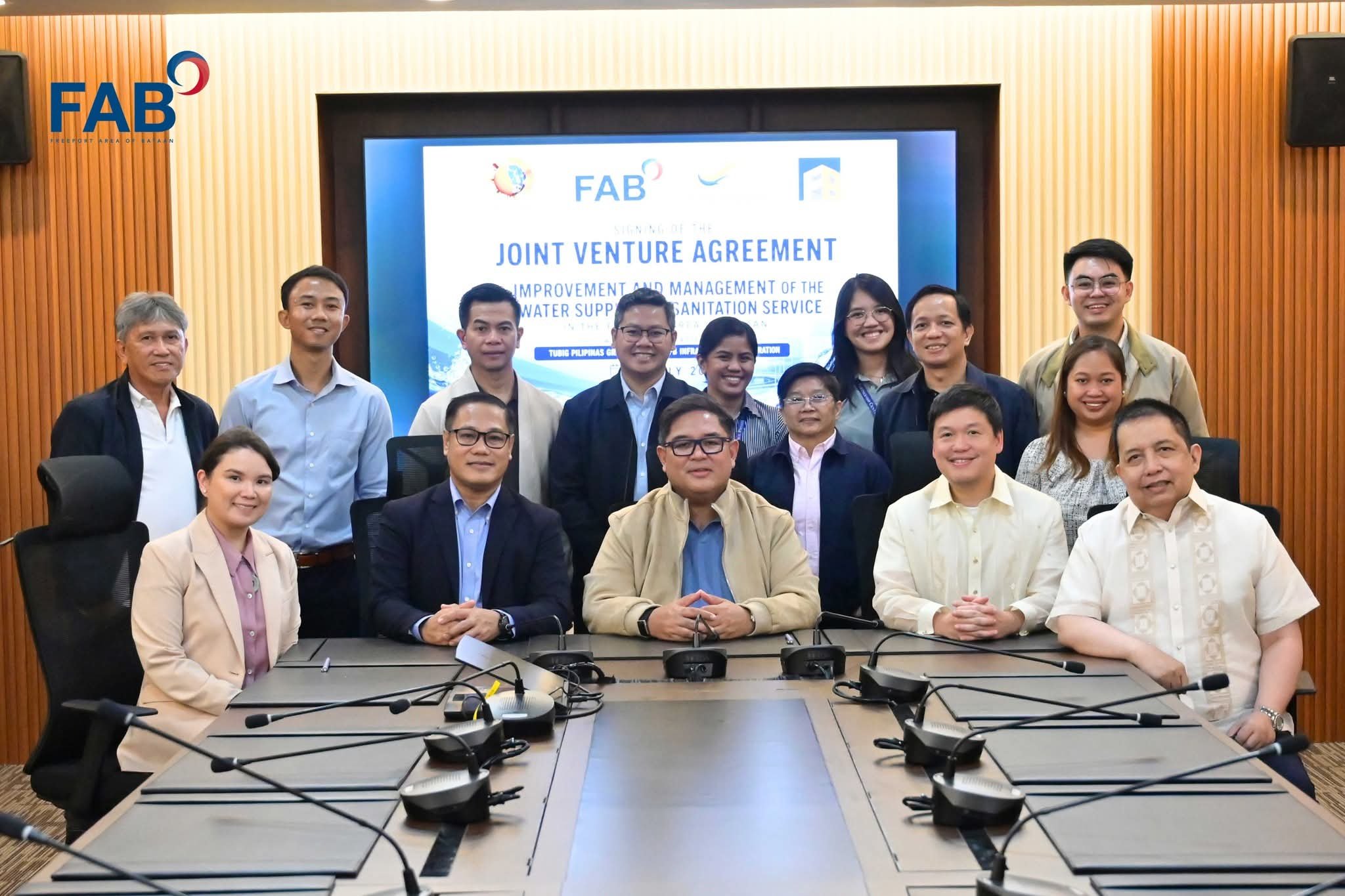AFAB, consortium ink deal for 25-year Bataan Freeport water supply
