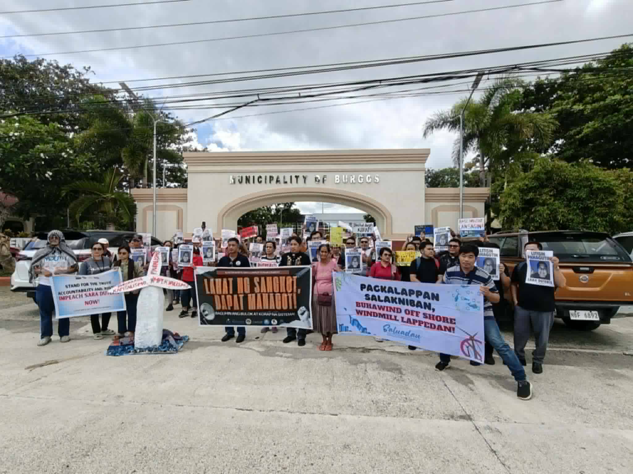 Peaceful protests held across Northern Luzon ahead of Marcos' fifth SONA