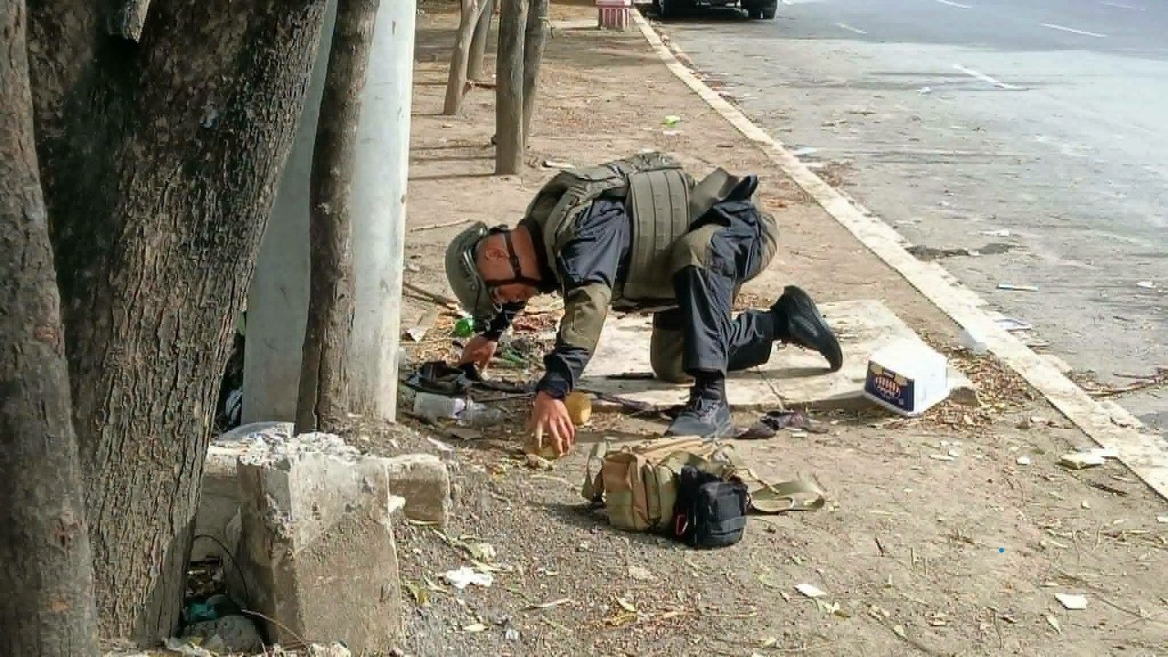 PNP orders probe into explosives found 
near DoJ, Senate