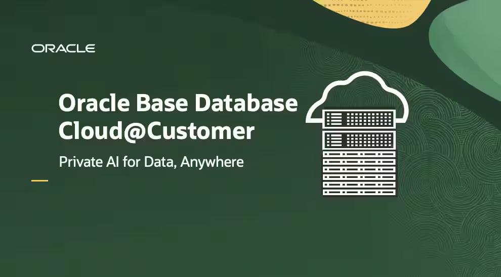 Oracle launches Cloud@Customer