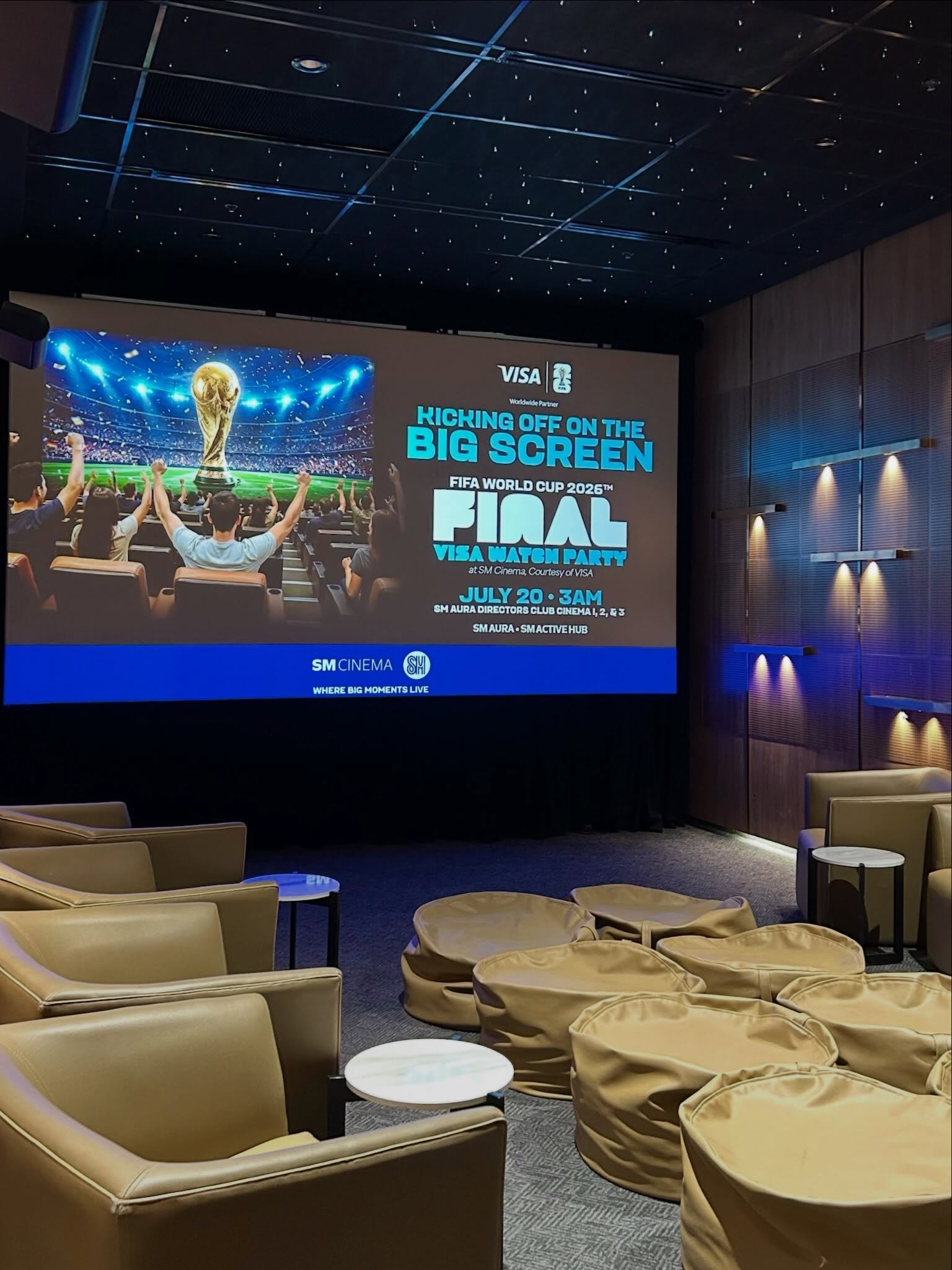 SM Cinema brings FIFA final to the big screen