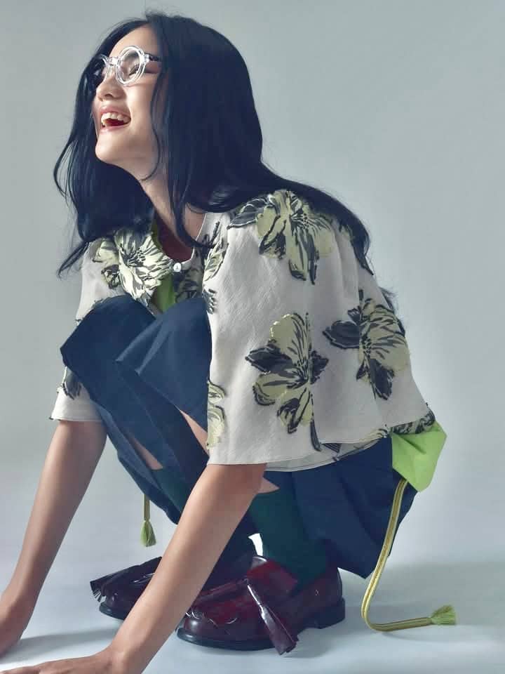 Sleeveless tops have long been a staple in Eala’s wardrobe. There was a season for the terno top — now, the kimono takes center stage.