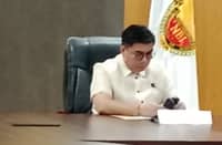 NBI Director Melvin Matibag admits receiving online death threats from breakfast to merienda. (Alvin Murcia)