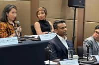THE SEC's Strategic Sandbox is putting digital assets to the test, with Binance and BlockShoals among the first to operate under the framework as regulators balance innovation with investor protection.
Left to right: Atty. Maria Antonette "Tonet" Quiogue, Jen Bilango, SB Seker, and Atty. Paolo Ong.
