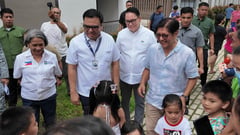 Marcos inspects SHFC's Expanded 4PH housing project in Davao