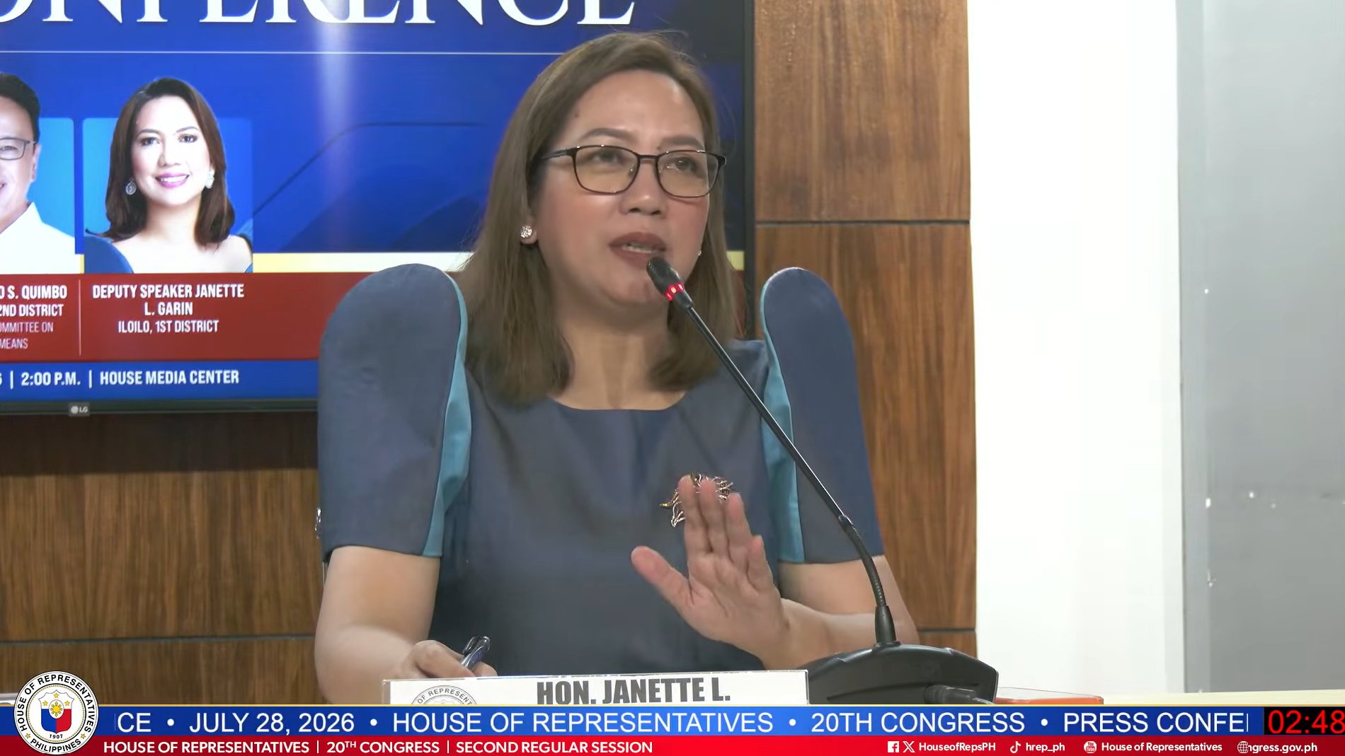 Garin says VP Sara should have listened to SONA