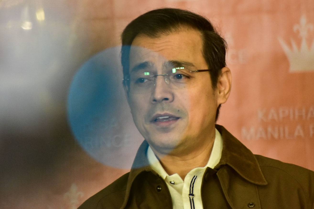 Following President Ferdinand Marcos Jr.'s State of the Nation Address, Manila Mayor Francisco "Isko" Moreno, former Sen. Joey Lina and former Communications Secretary Sonny Coloma discuss the city government's plans and programs for a safer Manila during a forum at the Manila Prince Hotel on July 29. l Zedrich Xylak Madrid