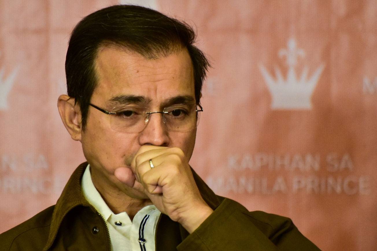 Following President Ferdinand Marcos Jr.'s State of the Nation Address, Manila Mayor Francisco "Isko" Moreno, former Sen. Joey Lina and former Communications Secretary Sonny Coloma discuss the city government's plans and programs for a safer Manila during a forum at the Manila Prince Hotel on July 29. l Zedrich Xylak Madrid