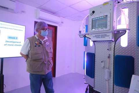 DA's first bioreactor boosts seaweed industry
