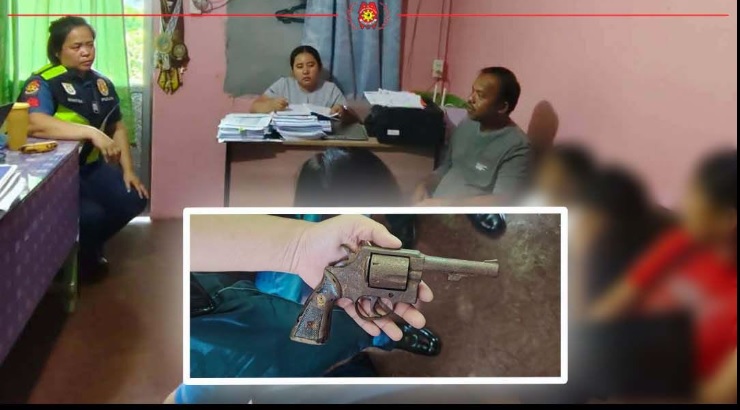Grade 6 pupil caught with revolver at Biliran school