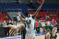 DAMIAN Chongqui soars his way to a 29-point performance to lift Macau to a 96-92 win over Terrafirma in the PBA Season 50 Governors’ Cup last night at the Ninoy Aquino Stadium.