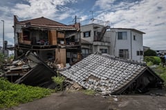 Strong quake hits Japan; initial death toll at 13