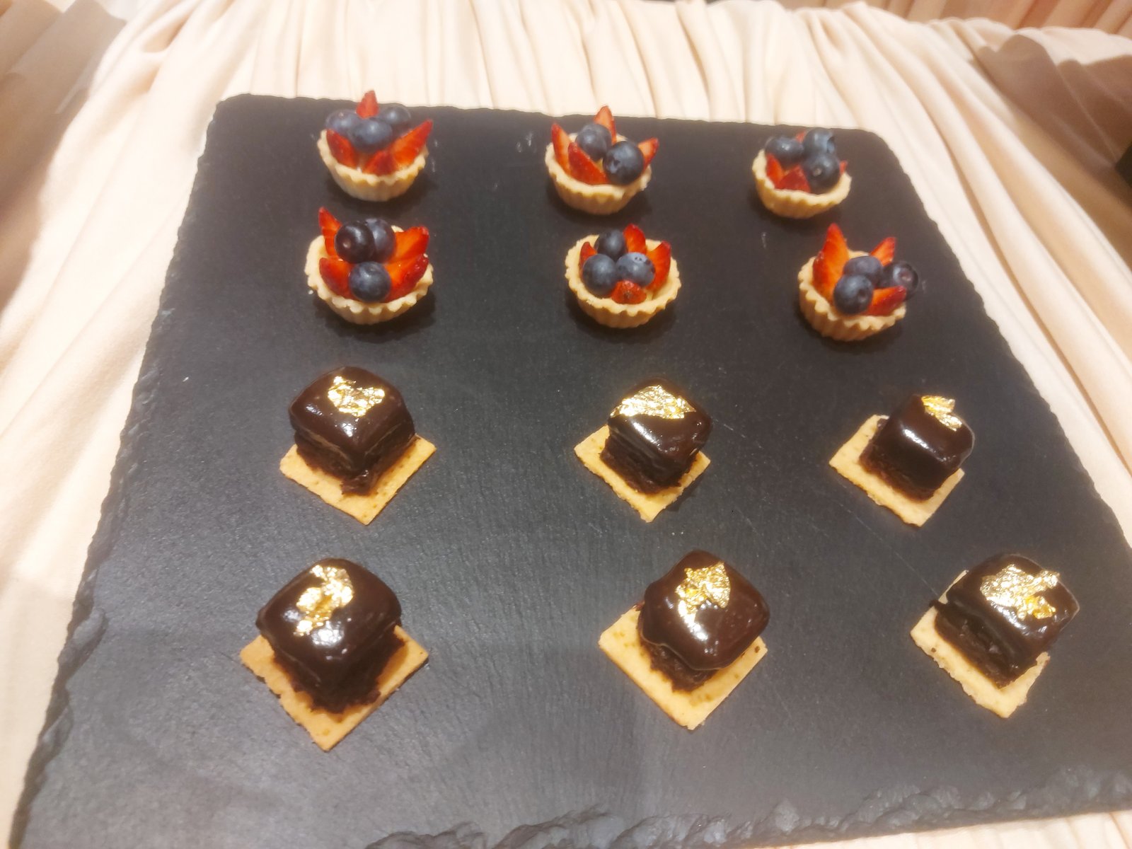 Some of Chef Cristina’s award-winning desserts.