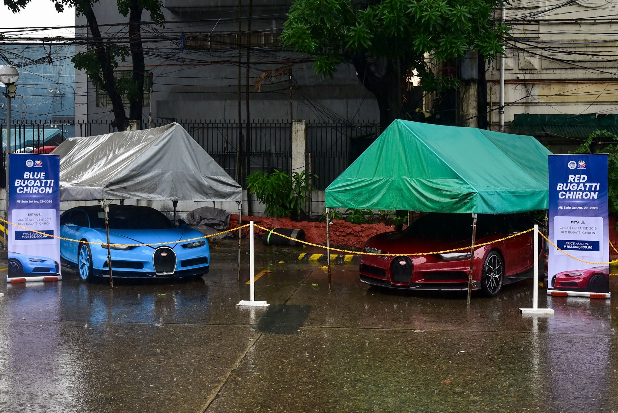 Gov’t completes two forfeited Bugatti supercars’ sale