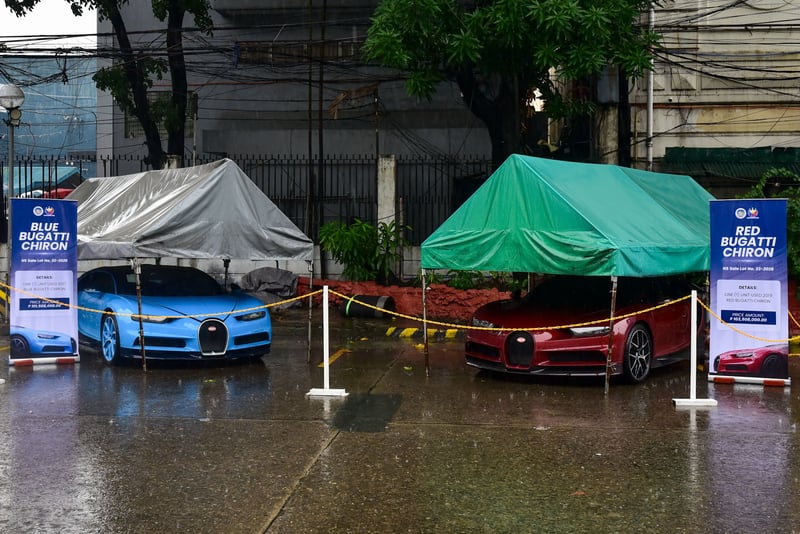 Gov’t completes two forfeited Bugatti supercars’ sale