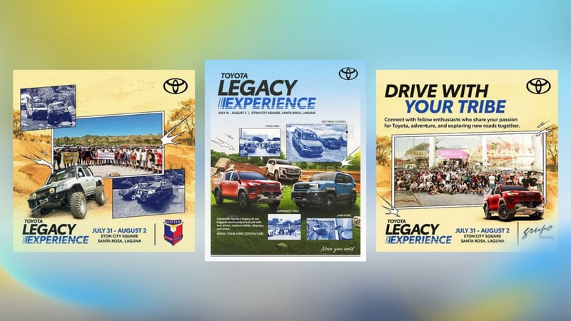 Toyota Philippines to hold first-ever Toyota Legacy Experience in Laguna