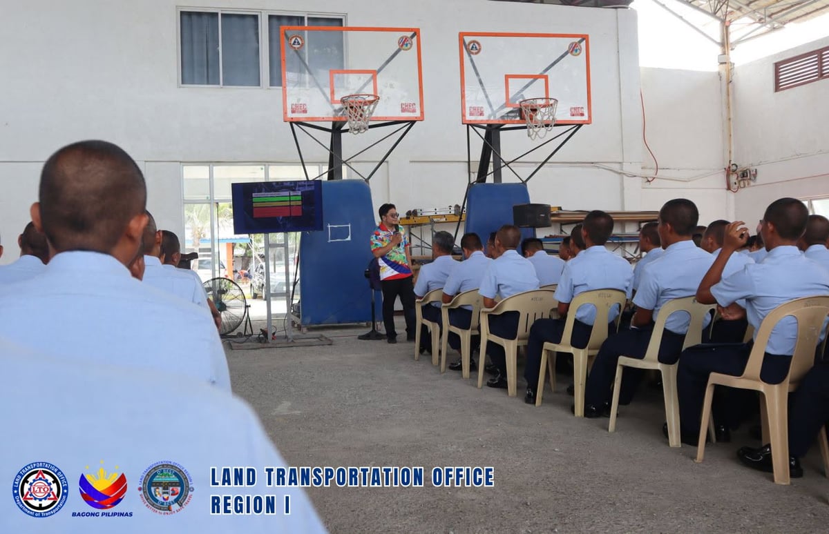 LTO-1 trains future Coast Guardswomen on road safety, traffic laws