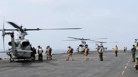 U.S. completes ‘heavy strikes’ on Iran