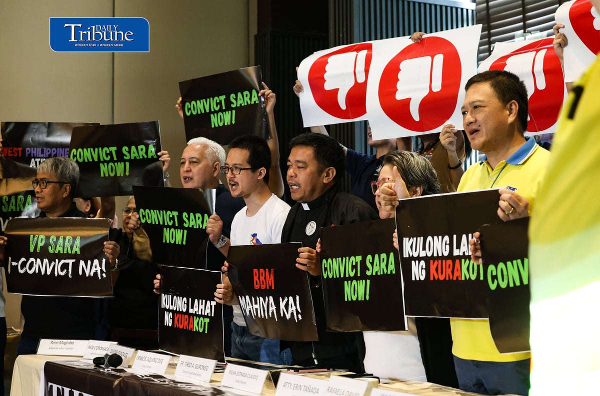 (July 30 2026) Democratic coalitions, people’s organizations, labor groups, faith-based institutions, and various sectoral formations, launch the People’s Assembly, a broad alliance advocating democracy, accountability, social justice, and public participation, during the launching they call for the impeachment of Vice President Sara Duterte, on Thursday, July 30, 2026. The group said the administration has fallen short on reforms, citing the unmentioned Anti-Political Dynasty Bill, Party-list Reform, and CADENA Bill, and urged action on high prices, corruption, political reforms, and workers’ wages. Photo/Analy Labor