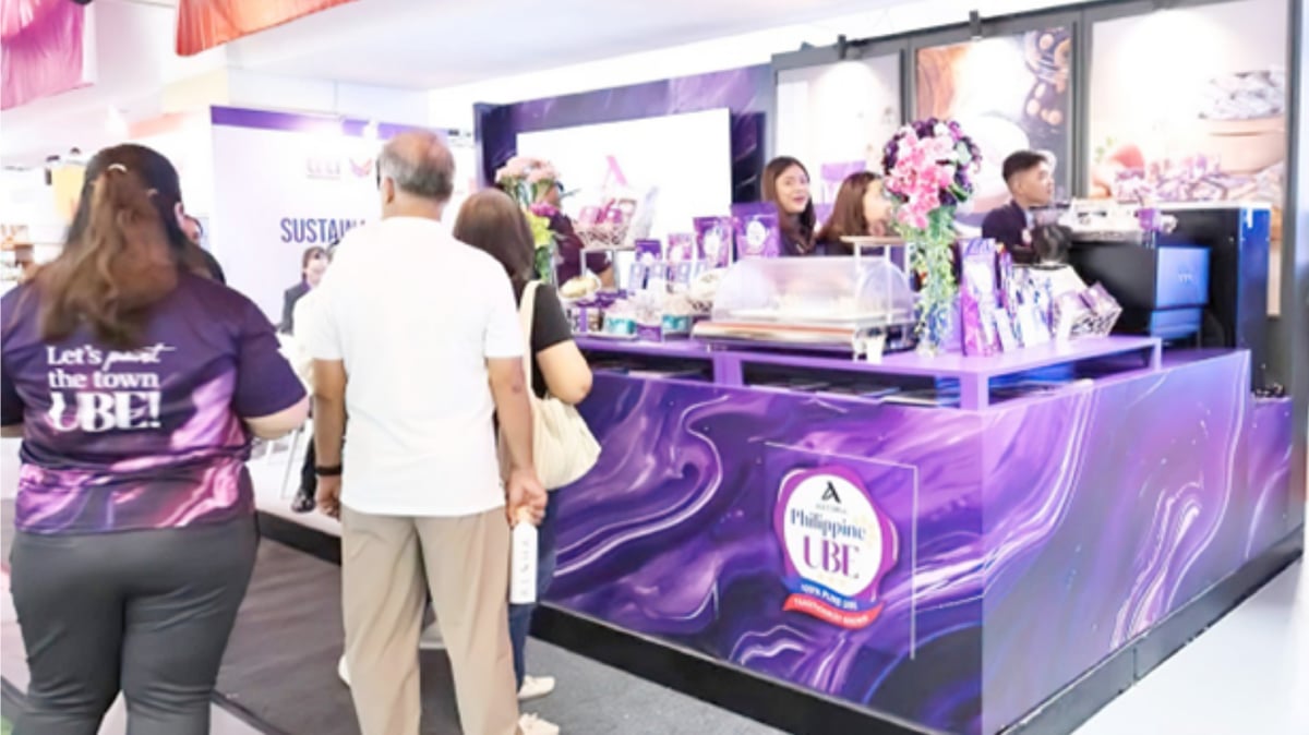 BUYERS check the various products in participating booths at SM Megamall in Mandaluyong City.