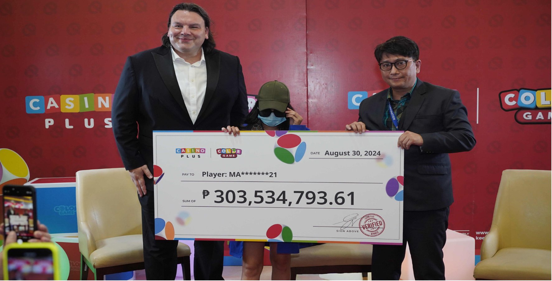 Casino Plus touts P100M jackpot milestone, reinforces responsible gaming