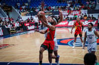 Jerick Ahanmisi finds himself having a ball wearing a San Miguel jersey in the PBA Season 50 Governors’ Cup.