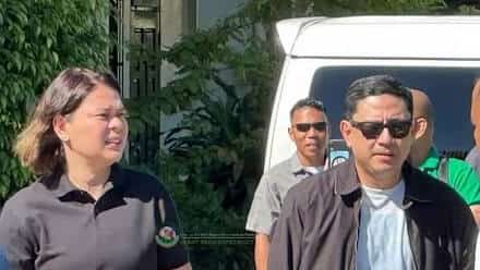 Vice President Sara Duterte and Atty. Mans Carpio
